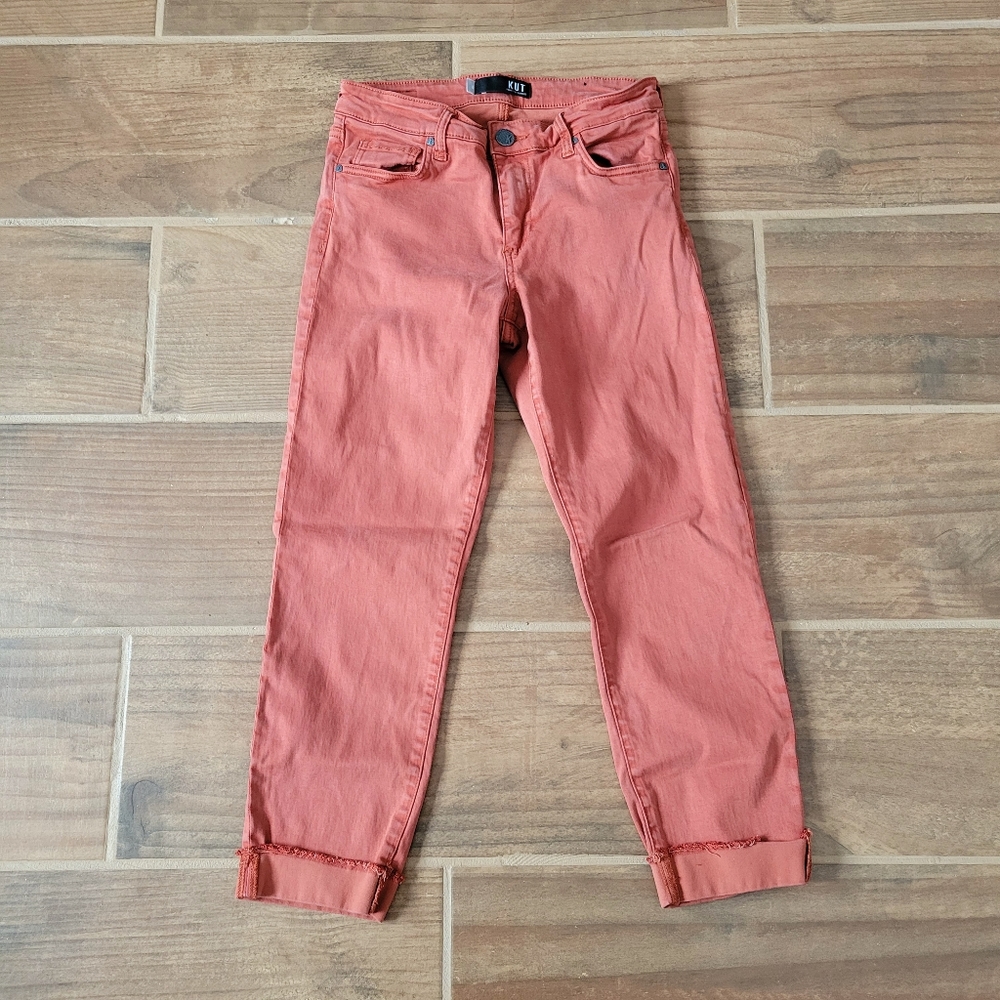 Kut From the Kloth - Amy Crop Straight Leg Jeans